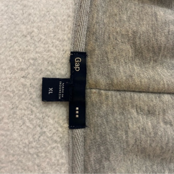 GAP Full Zip Front Hoodie Women’s Size XL Gray Pink - Picture 4 of 6